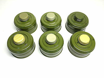 6 Soviet Russian Gas Mask Gp-5 Filters 40mm Filter Respirator Replacement 40mm